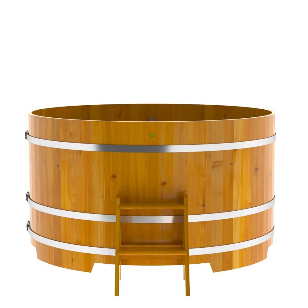 Купель круглая BentWood D=1,80 лиственница натуральная рустик
