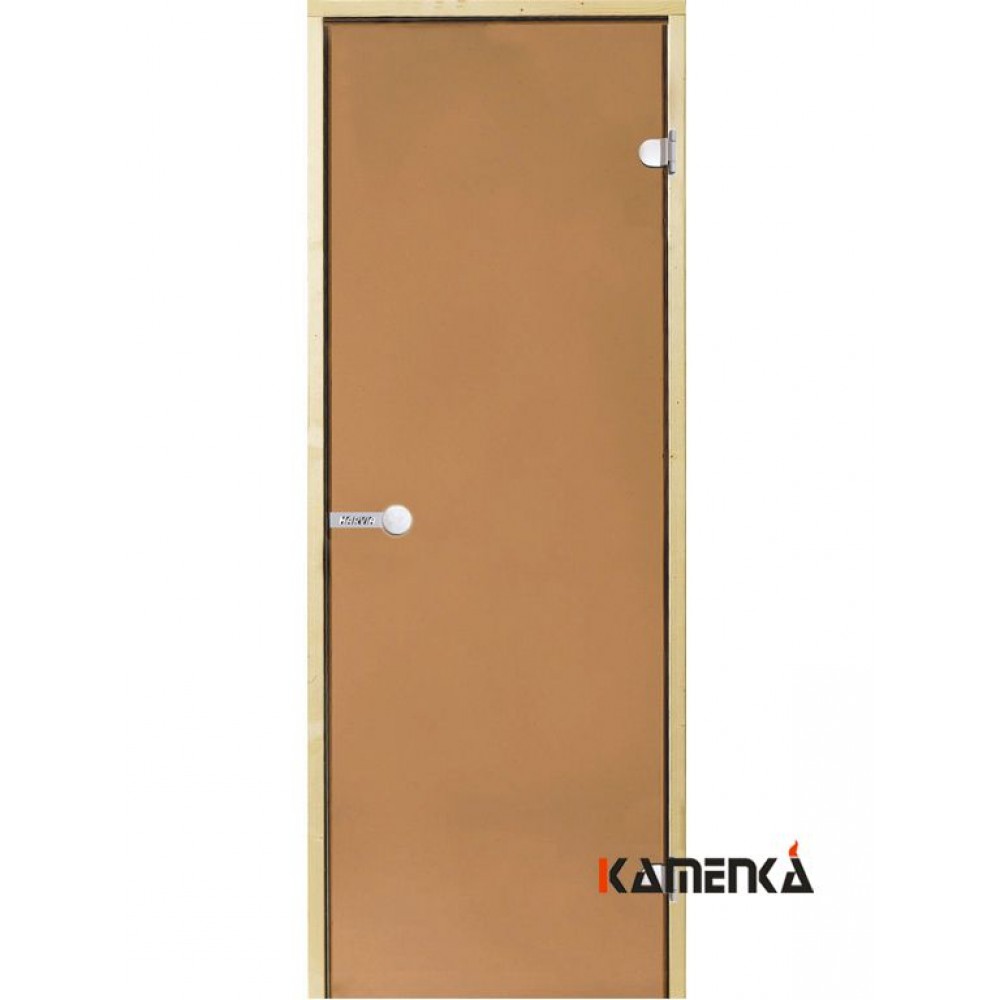 Дверь Harvia SТG 8x21 сосна/бронза
