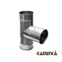 Тройник EcoFlue 0,5мм нерж, диаметр 115